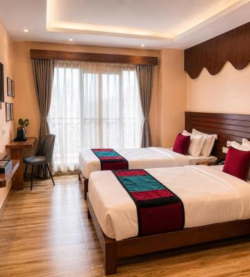 Deluxe Twin Bed Room44
